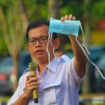 PMI & Dinkes Babar Sosialisasikan Cara Cegah Covid-19 ke Pegawai Pemkab
