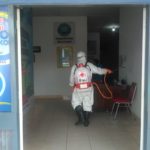 Antisipatif Covid-19,  PMI Belitung Semprotkan Disinfektan ke Kantor BNNK