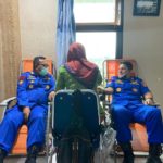 DitPolair Suplai 25 Kantong Darah ke PMI Pangkalpinang