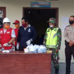 PMI Belitung Ajarkan Perangkat Desa Buluh Tumbang Cara Membuat Disinfektan
