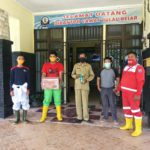 Cegah Covid-19, Giliran Pulau Besar Disasar Semprotan dan Promkes PMI Basel