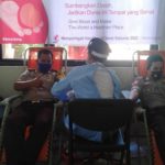Polres Babar Sumbang 49 Kantong Darah ke UTD PMI Pangkalpinang
