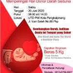 Buruan Daftar, PMI Pangkalpinang Siapkan 100 Kampil Beras bagi Pendonor