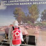 Kepala Labkesda Basel Positif Covid, PMI Basel Kerahkan Tim Penyemprotan Disinfektan