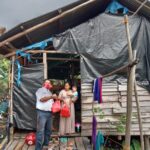 Mulai Salurkan Donasi, PMI Basel Sambangi Keluarga Mat Ali