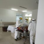 Relawan PMI Belitung Kembali Evakuasi dan Pemulasaran Jenazah Positif Covid