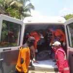 PMI Babar Bantu Evakuasi Korban Kecelakaan di Perairan Muntok