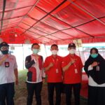 PMI Babel Support Pelaksanaan Donor Darah HKSN 2021 di Mentok