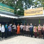 Support Relawan, Jajaran Pengurus PMI Kunjungi Posko Lebaran Idulfitri