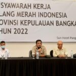 Muker PMI Babel 2022 Sepakati Belitung Tuan Rumah TKRD Tingkat Provinsi
