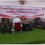 Aksi Donor Sambut HUT Bhayangkara Ke-76, PMI Bangka Himpun 119 Kantong Darah