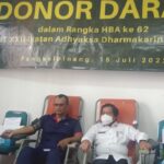 HBA Ke-62, Kepala Kejati Babel Turut Sumbangkan Darah ke PMI