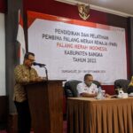 <strong>Buka Diklat </strong>bagi Pembina<strong> PMR, Wakil Bupati Bangka Berharap Hal ini</strong>