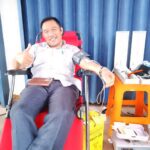 Demokrat Hibahkan Belasan Kantong Darah ke PMI Basel