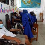HGN, Puskesmas Parittiga Bersama Yayasan Bakti dan PMI Babar Gelar Donor Darah