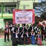 Belasan Calon Anggota Relawan Muda KSR PMI IAIN SAS di Diklatsar Lapangan