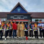 Wabup Lepas Keberangkatan Kontingen PMR Basel ke Jumnas Lampung