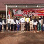 Begini Cara Unik PMI Basel Lantik 41 Anggota PMR SMAN 1 Toboali