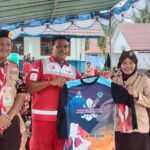 PMI Basel Berikan Materi Pertolongan Pertama Pada Peserta Kemah SMAN 1 Airgegas