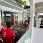 Ketua PMI Babel Abdul Fatah Tinjau Posko Kesehatan Lebaran di Bandara Depati Amir