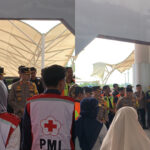 H-2 Lebaran Idulfitri 1445 H, Kapolda dan Wakapolda Sambangi Posko Kesehatan PMI Babel di Bandara Depati Amir