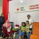 PMI Babel Himpun 71 Kantong Darah, Pendonor Senang Dapat Bingkisan Beras