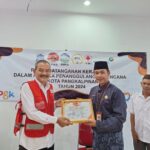 PMI Pangkalpinang Bersama BPBD Teken Tiga Poin Kerja Sama