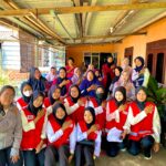 Masyarakat Lontong Pancur Cek Kesehatan Gratis Bersama PMI Pangkalpinang