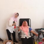 Sosialisasi dan Donor Darah PMI Bangka Sasar Warga Desa Bintet