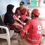 PMI Babar Ikut Bantu Penanggulangan Bencana Banjir di Mentok