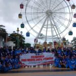 50 Anggota PMR SMPN 1 Toboali Dilantik