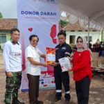 Ketua PMI Babel Tinjau Pelaksanaan Donor Darah di Belinyu