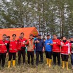 PMI Provinsi Terjunkan Relawan, Hijaukan Eks Tambang Timah Ilegal Bersama Kagama dan KKMD Babel
